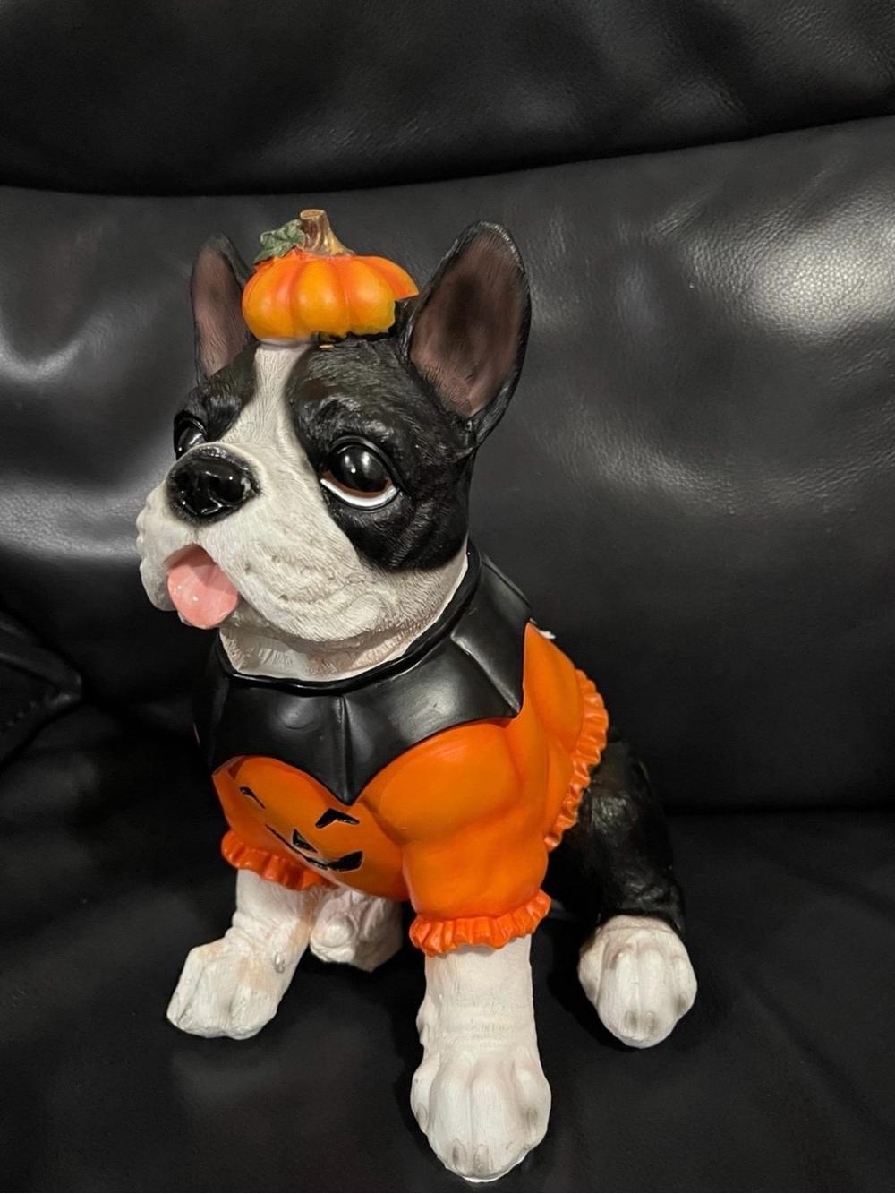 Pumpkin Dog Halloween Decor - Halloween Pumpkin Dog Decor